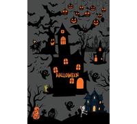 Happy Halloween Notebook 01: Happy Halloween with pumpkins and ghost friends
