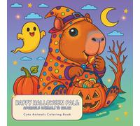 Happy Halloween Pals: Adorable Animals to Color: Cute Animals Coloring Book