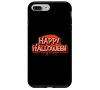 Happy Halloween Retro Vernice Spray Graffiti Scrittura Regalo Custodia per iPhone 7 Plus/8 Plus