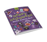 Happy Halloween Sticker Activity Book: Sticker Activity Book