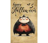 Happy Halloween | Vampire Boy |Pumpkin Stuffer Notebook: Cute candy alternative gift for kids