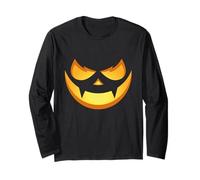 Happy Halloween Zucca brivido Faccia. Maglia a Manica