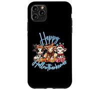 Happy Hallowthanksmas Funny Cow Holiday Product Custodia per iPhone 11 Pro Max