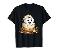 Happy Hatching Pulcino Baby Egg Easter Nest Maglietta