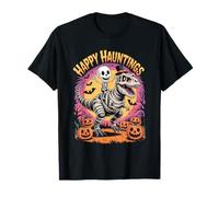 Happy Hauntings - Scheletro di Dinosauro Maglietta