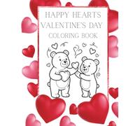 Happy Hearts Valentine’s Day Coloring Book