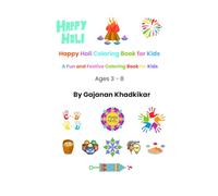 Happy Holi Coloring Book for Kids: A Fun and Festive Coloring Book for Kids