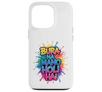 Happy Holi Festival India Hindu Colors Spring Woman Kids Men Custodia per iPhone 13 Pro