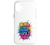 Happy Holi Festival India Hindu Colors Spring Woman Kids Men Custodia per iPhone 16 Plus