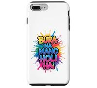 Happy Holi Festival India Hindu Colors Spring Woman Kids Men Custodia per iPhone 7 Plus/8 Plus