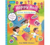 Happy Holi Sticker Activity Book: With over 400 stickers