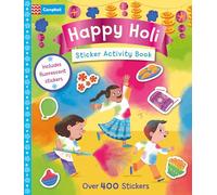 Happy Holi Sticker Activity Book : With over 400 stickers