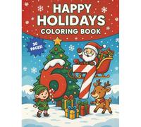 Happy Holidays 67 Coloring Book for Kids Ages 4-10: Winter Animals, Snowy Scenes, and the Viral 67 Meme in a Fun Seasonal Edition