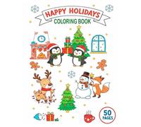 HAPPY HOLIDAYS: COLORING BOOK