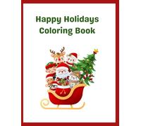 Happy Holidays Coloring Book