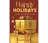 Happy Holidays Word Search Puzzles