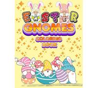Happy Hour Coloring Book Easter Gnomes Coloring Book (Tascabile)