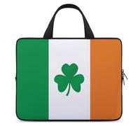Happy Irish Holidays - Borsa per computer portatile, ultra sottile, leggera e impermeabile, in neoprene resistente, con cinghia da polso