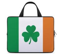 Happy Irish Holidays - Borsa per computer portatile, ultra sottile, leggera e impermeabile, in neoprene resistente, con cinghia da polso