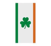 Happy Irish Holidays Door Cover Banner 90x180cm Festone Festone Stagionale Cartello di Benvenuto Decorazione Verticale Porta Appeso Per Portico Ingresso Giardino Decor