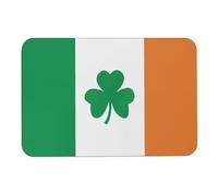 Happy Irish Holidays - Tappetino da bagno Diatomy, assorbe l'umidità e lo sporco, con retro in gomma antiscivolo, adatto sotto la porta, per pavimento del bagno, vasca, doccia, lavandino