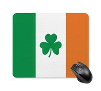 Happy Irish Holidays - Tappetino per mouse con bordo cucito, panno lavabile, antiscivolo, design perfetto per giochi, laptop, lavoro in ufficio