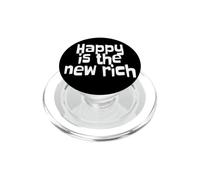 Happy Is The New Rich La Felicità è la Nuova Ricchezza PopSockets PopGrip per MagSafe