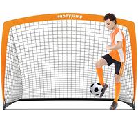 Happy Jump Rete da Calcio Pieghevole 152x110 CM - 1 Porta | Perfetta per Allenamento Outdoor e come Regalo Sportivo per la Famiglia