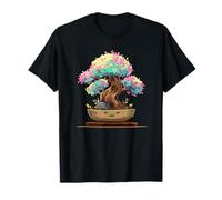 Happy Kawaii Albero Bonsai Pastello Sakura Anime Maglietta