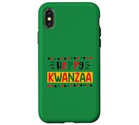Happy Kwanzaa - Festeggia Kwanzaa - Afro-Americano Custodia per iPhone X/XS