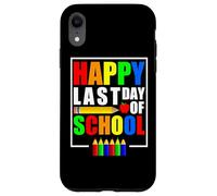 Happy Last Day Of School 2026 - Funny Teachers And Students Custodia per iPhone XR