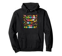 Happy Last Day Of School colorato divertente design Felpa con Cappuccio