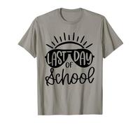 Happy Last Day Of School Occhiali Insegnante Bambini Ciao Estate Maglietta