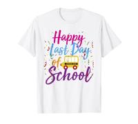 Happy Last Day Of School Shirt | Cool Year End T-Shirt Regalo Maglietta