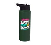 Happy Last Day Of School Stainless Steel Insulated Water Bottle