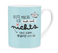 Happy Life - Tazza Jumbo XL, Porcellana, 60 cl