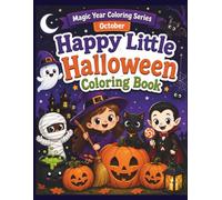 HAPPY LITTLE HALLOWEEN Coloring Book