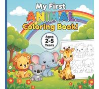 Happy Little Learner's Coloring Book : A Fun and Easy Coloring Adventure!