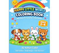 HAPPY LITTLE WORLD COLORING BOOK