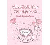 Happy Love day!: A simple coloring book with thick lines