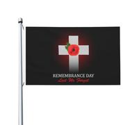 Happy Memorial Day 2024 Remember&Honor Bandiera 9,1 x 1,5 m bifacciale per esterni per eventi celebrativi, feste, feste, decorazioni, striscioni in poliestere, bandiere per cortile