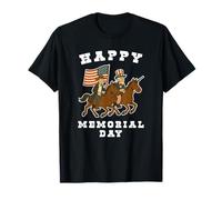 Happy Memorial Day Cowboy Edition Maglietta