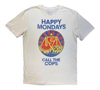 Happy Mondays Call The Cops ufficiale Uomo maglietta unisex