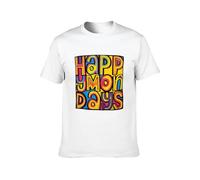 Happy Mondays Shaun Ryder Mark Bez Berry Grape Madchester Hacienda Mens Short Sleeve White S