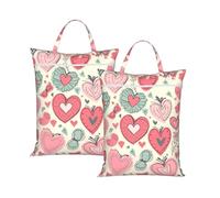 Happy Mother'S Day Borsa da viaggio per la lavanderia, 58 x 46 cm, impermeabile, organizer per vestiti sporchi, con manico e cerniera, portatile, da appendere per spiaggia, campeggio, scuola