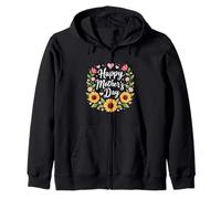 Happy Mother's Day Mama Girasole per Moglie Mamma Mamma Nonna Felpa con Cappuccio
