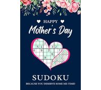 Happy Mother's Day Sudoku Book: 120 Large Print Puzzles, From Easy to Hard