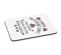 Happy Mother's Day We Both Know I'M Il Favorito PC Computer Mouse Pad