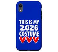 Happy New Year 2026 - Costume da festa di Capodanno Custodia per iPhone XR