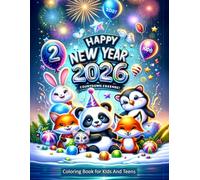 Happy New Year 2026 Countdown Friends!: A Joyful Coloring Book for upcoming year Celebrate 2026